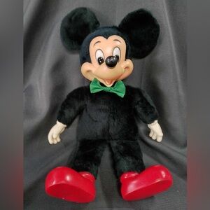 Vintage Mickey Mouse plush doll